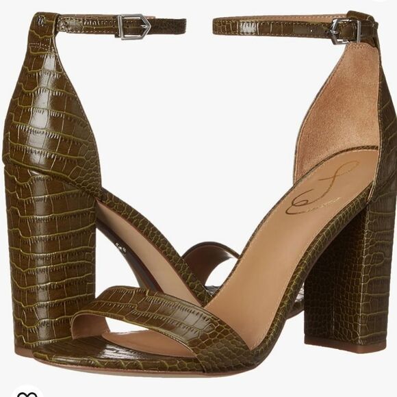 BRAND NEW SAM EDELMAN WOMEN'S YARO HEELED SANDAL   G1 - Picture 16 of 16